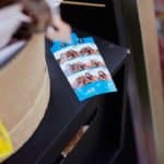 Mirror booth photo strips